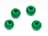 Топче - зелено 8х7mm, отвор 2.5mm - 50g ≈ 270 бр.