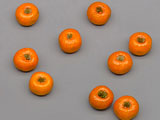 Топче оранжево d=6.5mm, отвор 2mm - 25g ≈ 302 бр.