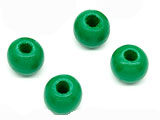 Топче зелено d=10mm, отвор 4mm - 50g ≈ 160 бр.
