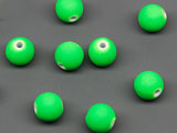 Топче - ярко зелено d=8mm, отвор 2mm - 50g ≈ 176 бр.