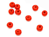 Топче червено d=5.5mm, отвор 1.5mm - 500g ≈ 11200 бр.