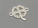 Детелина, 17.5x15mm, отвор халки 1.5mm - 5 бр.