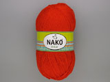 Прежда червена NAKO Rekor - 100% акрил - 100g - 360m