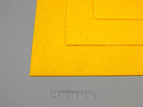 Филц 1mm тъмно жълт, 200x300mm - 1 бр.