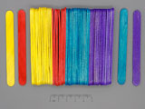 Бъркалки цветна 1x9cm - 500 бр.