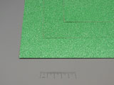 Глитер картон зелен 20x30cm, 250g - 10 бр.