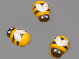 Пчеличка жълта, 8.5х12.5mm - 100 бр.