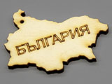Карта България 42x27x3.2mm - 100 бр.