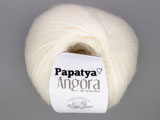 Прежда Papatya Angora екрю - 20% мериносова вълна, 80% акрил - 100g ≈ 550m