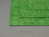 Гума Ева 1.9mm с брокат зелена, 20x30cm - 10 бр.