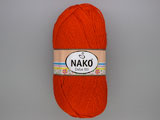 Прежда червена NAKO Bebe 100 - 100% акрил - 100g - 300m