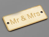 Плочка Mr&Mrs 24.5x59.5x2.3mm, отвори 3.3mm - 5 бр.