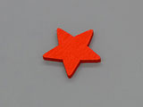 Звезда червена 20x19mm, дебелина 2.4mm - 100 бр.