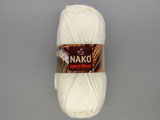 Прежда екрю NAKO Sport Wool - 25% вълна, 75% акрил - 100g - 120m