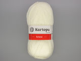 Прежда екрю Kartopu Kristal (2 ката) 100% акрил - 100g - 450m